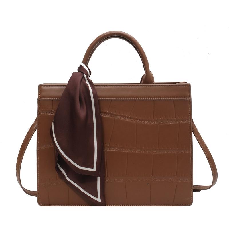 Black Crossbody Bag For Women Versatile & Large - Brown Small