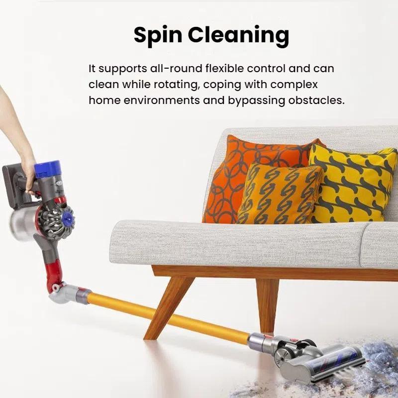 High Torque Floor Brush For V7 / V8 / V10 / V11 / V15 Vacuums With Lighting