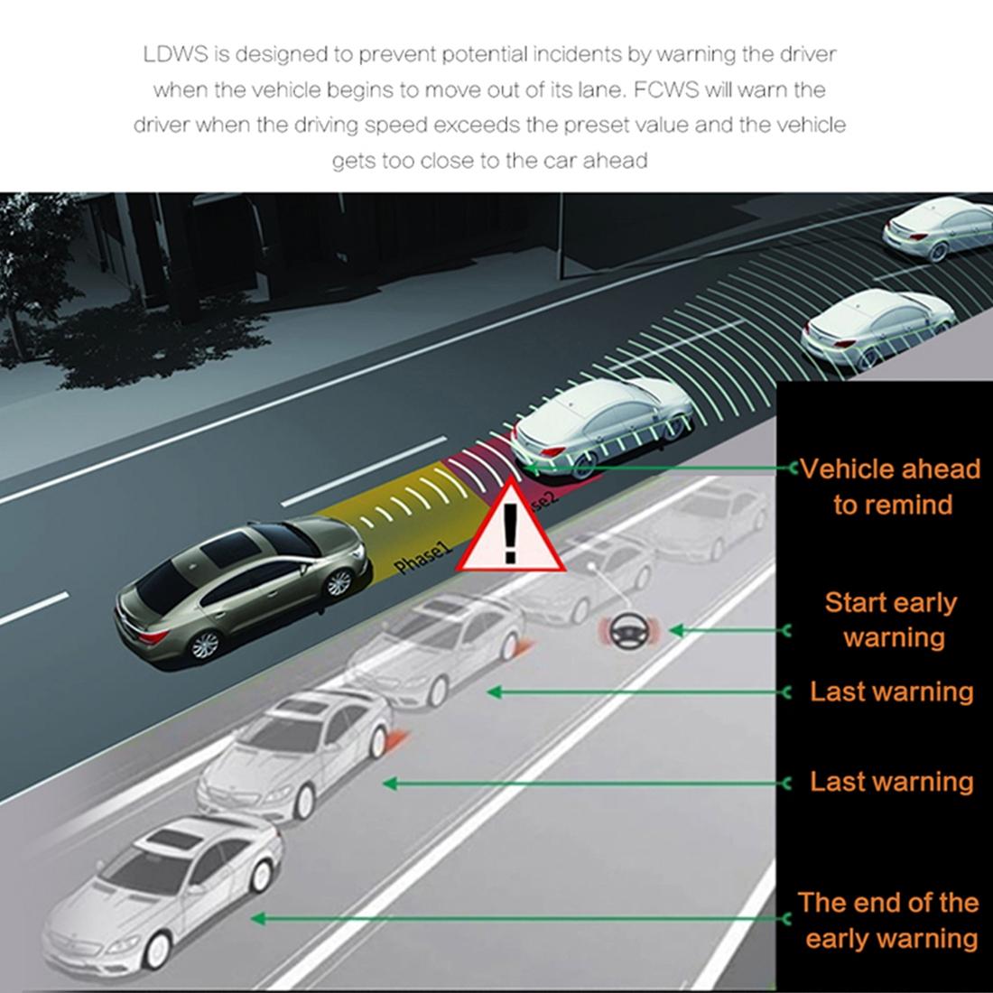 4 Hd Car Recorder with F2.0 Camera - Hd Display Video Recording