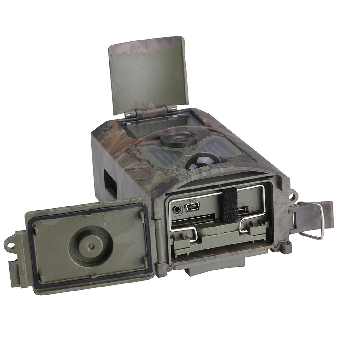 16Mp Waterproof Trail Camera With Night Vision And Wide Angle