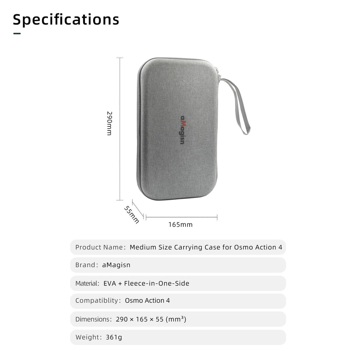 Medium Camera Accessories Pack for Magisn - Protection and Movement