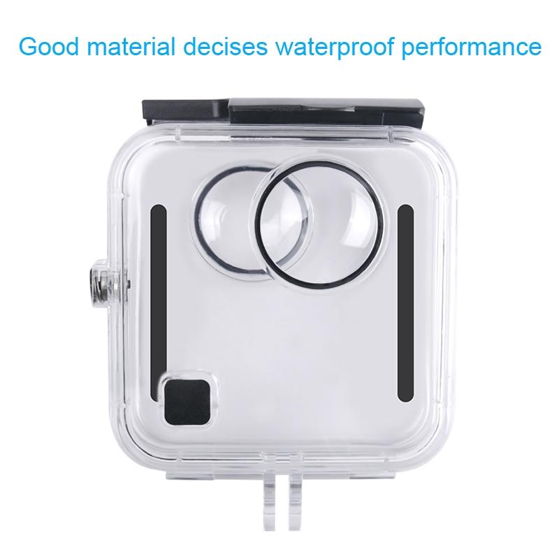 Waterproof Housing for Gopro Fusion with Mount and Wrench
