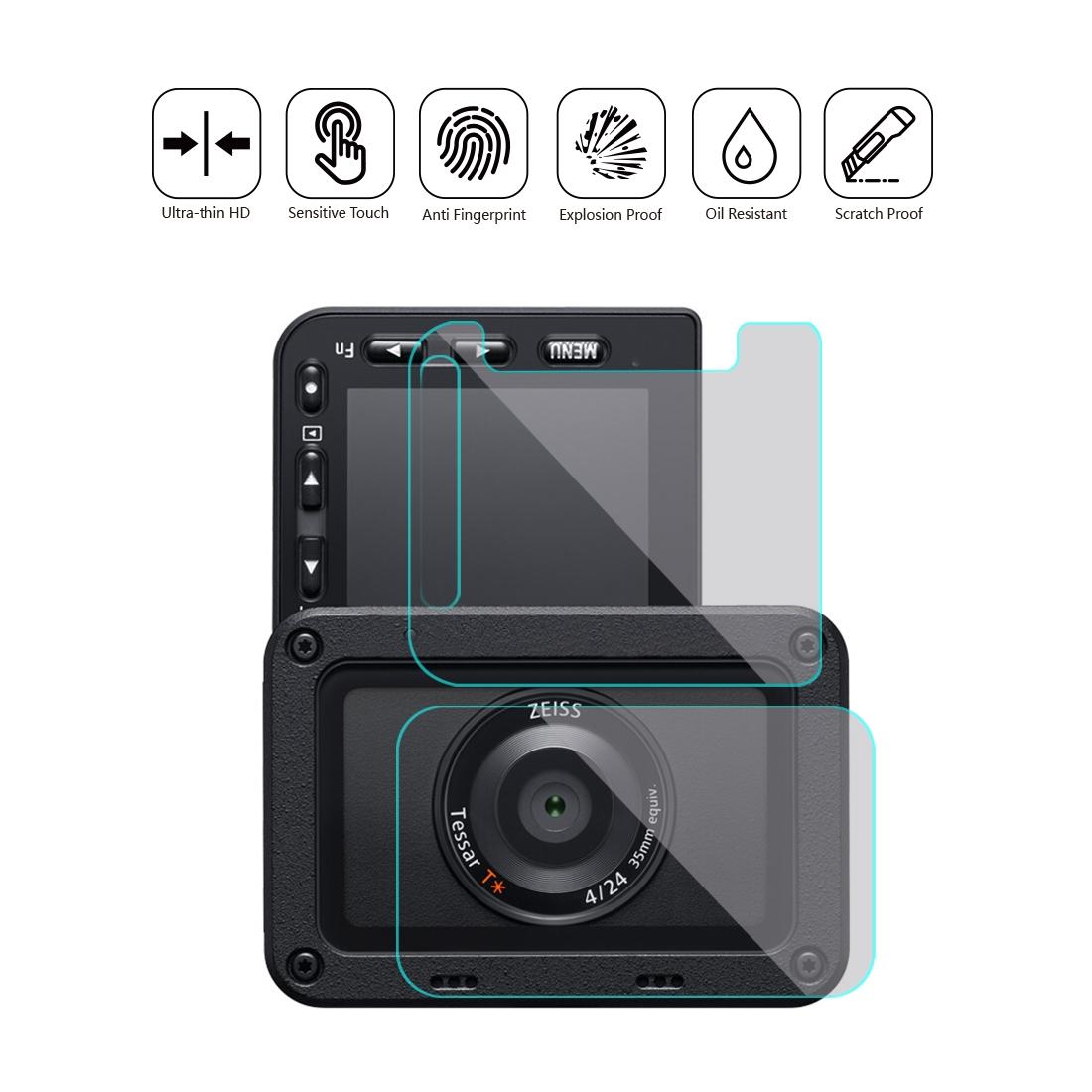 Flexible Anti-fingerprint Film for Sony Rx0 Ii / Rx0