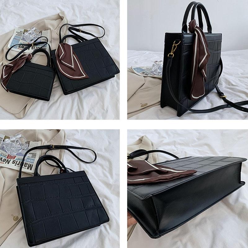 Black Crossbody Bag For Women Versatile & Large - Khaki Small