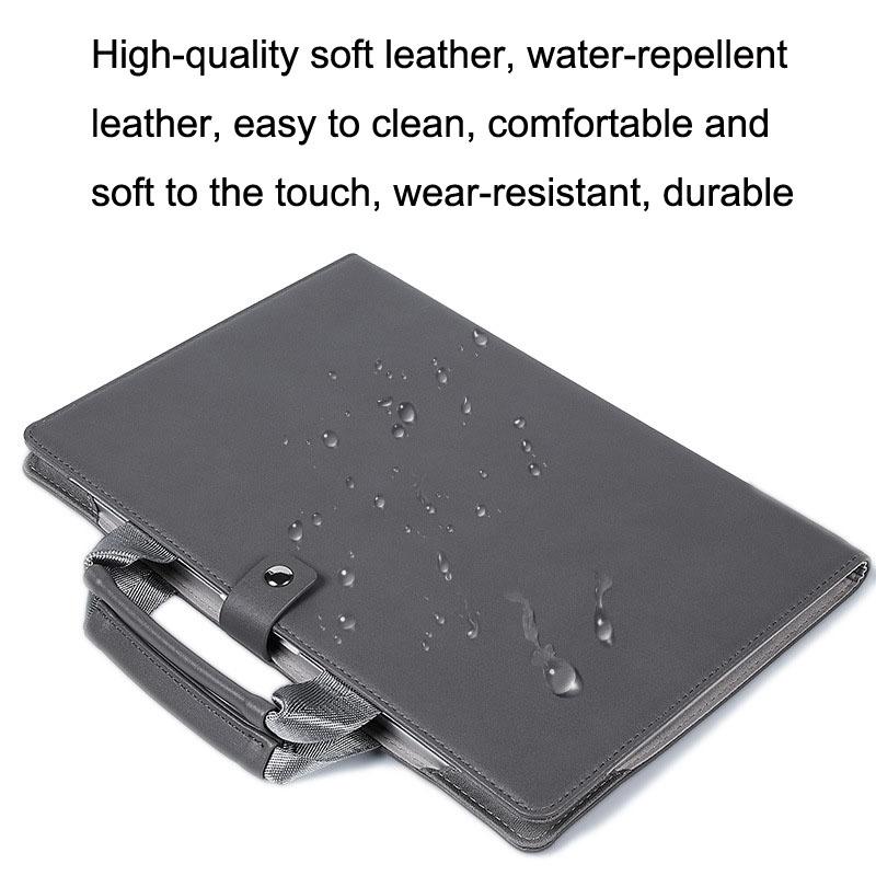 15.4 Inch Laptop Bag & Power Bag - Protective Tote for Macbook Pro - Black