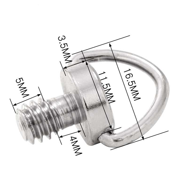 2 Quick Release Plate Screws 1 / 4 Inch Adapter Mount