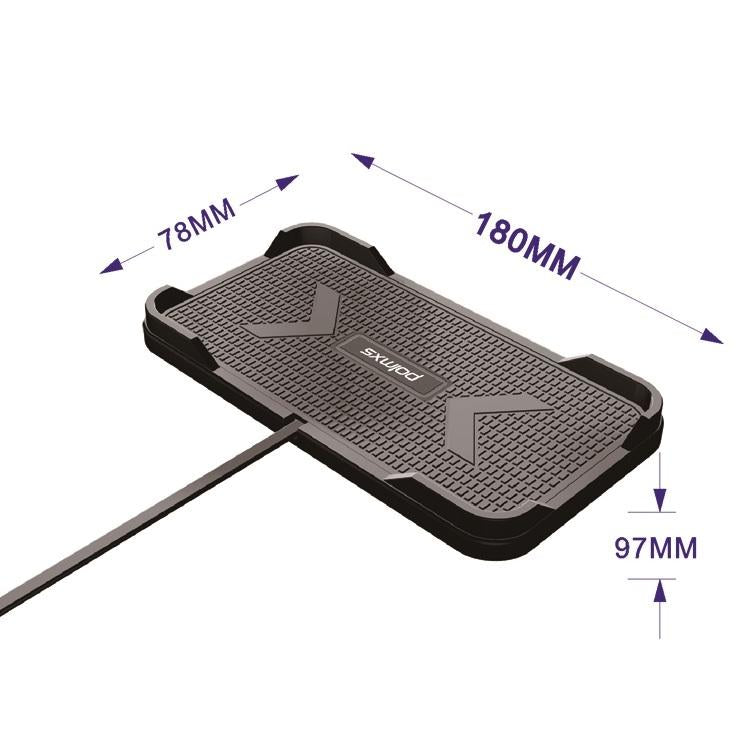 Wireless Car Charger with Anti-slip Design - C12