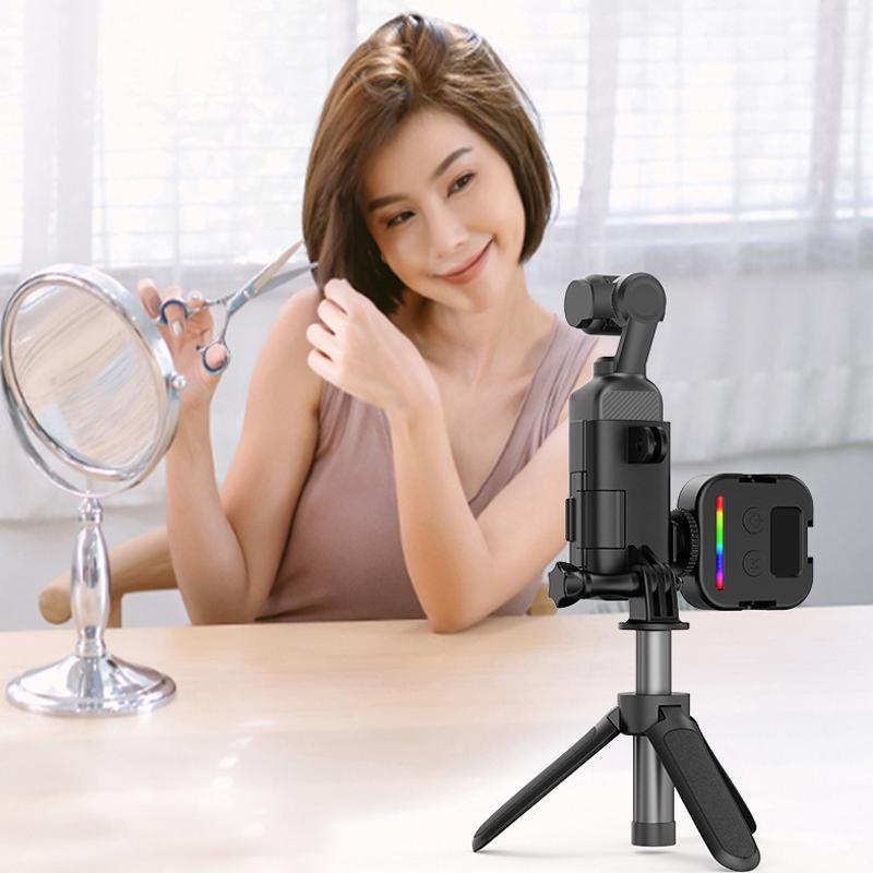 Extended Adapter for Dji Pocket 3 - Protective Bezel with Cold Shoe Bracket