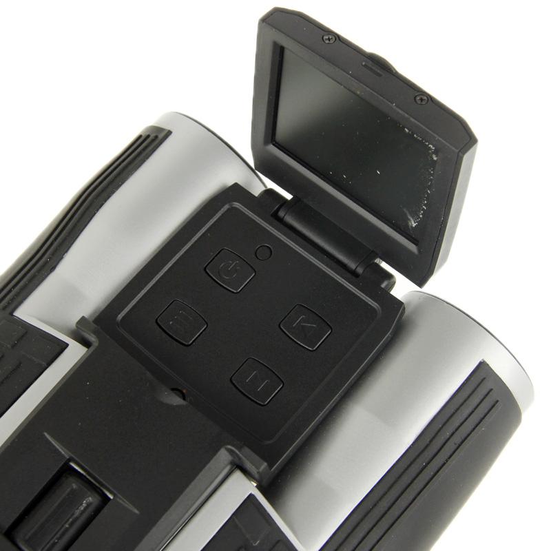 5mp 12x32 Zoom Telescope Binocular Digital Camera with 2.0 Tft Lcd Screen - Black