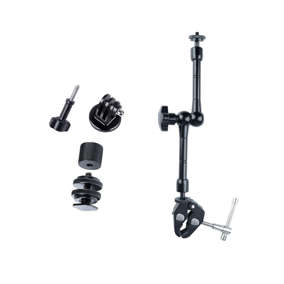 Adjustable Magic Arm With Large Claws Clips - 11 Inch
