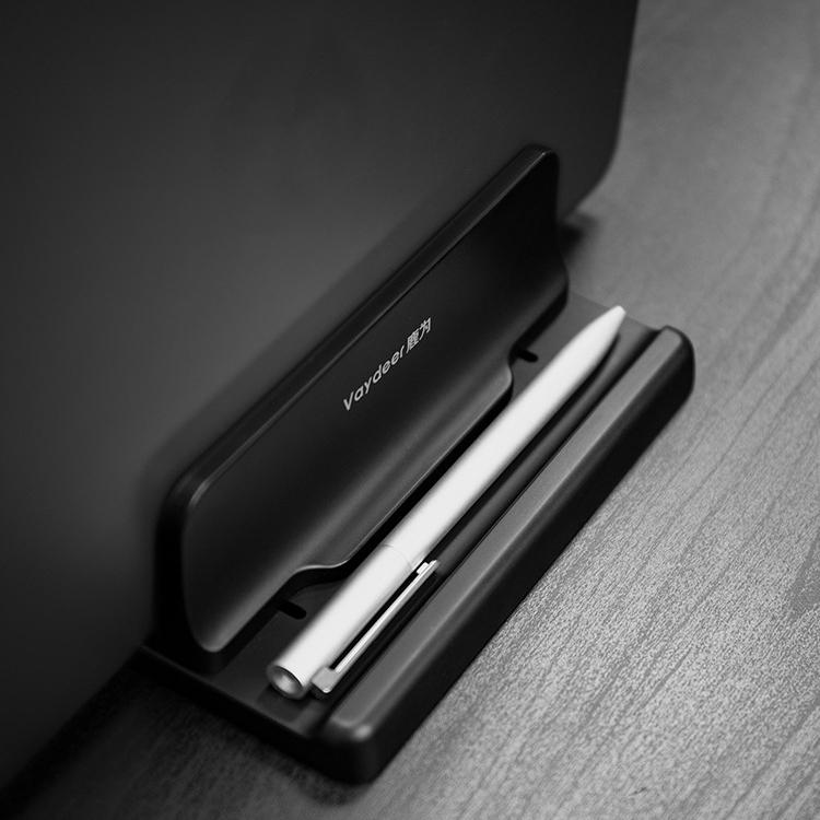 Vaydeer Vertical Notebook Stand - Desktop Storage Shelf