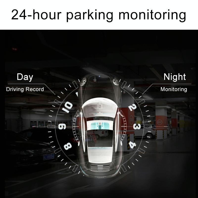 2.2 Car Dvr with Parking Monitoring & Loop Recording - Black