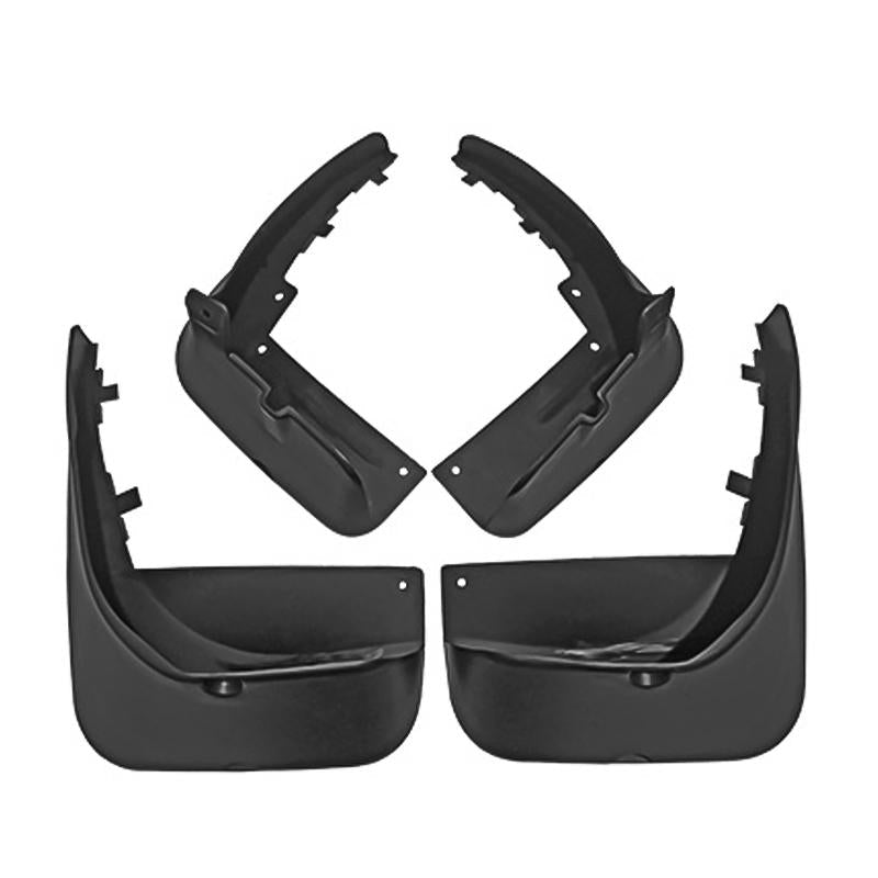 For Mercedes-Benz S-Class 2008-2014 4Pcs / Set Car Auto Soft Plastic Splash Flaps Fender Guard