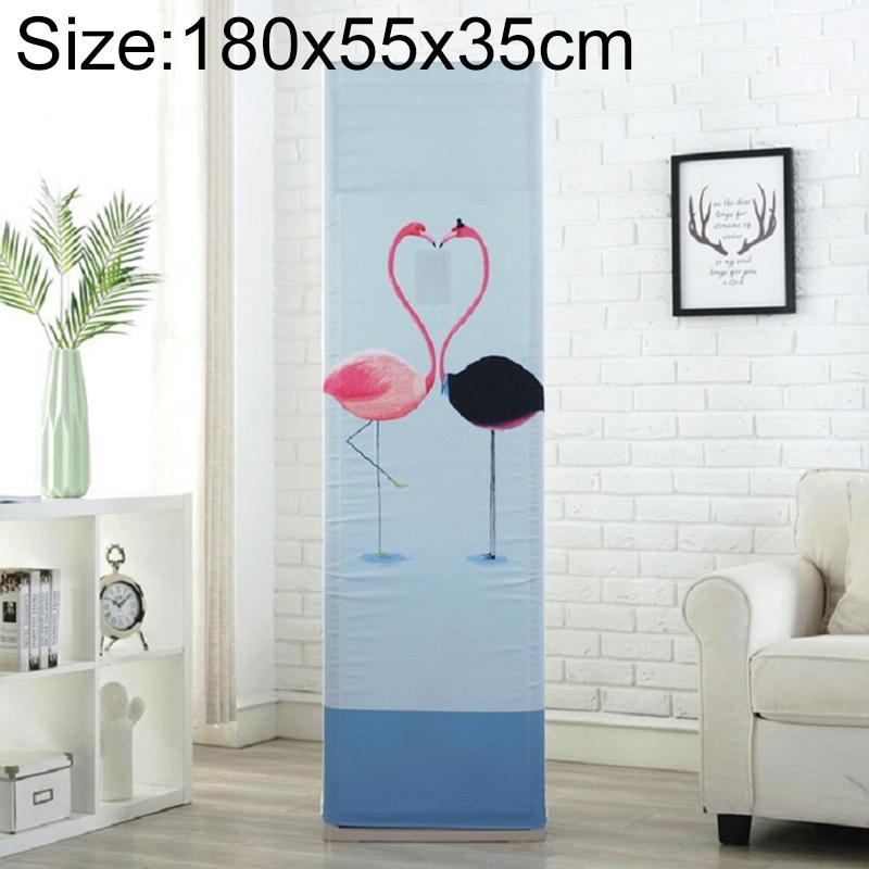 Flamingo Fabric Dust Cover for Vertical Cabinet Ac - 180x55x35cm All-inclusive