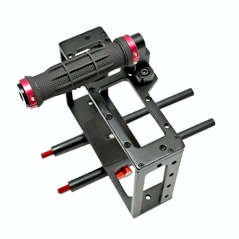 Camera Cage Handle Kit For Slr Camera - Black & Red