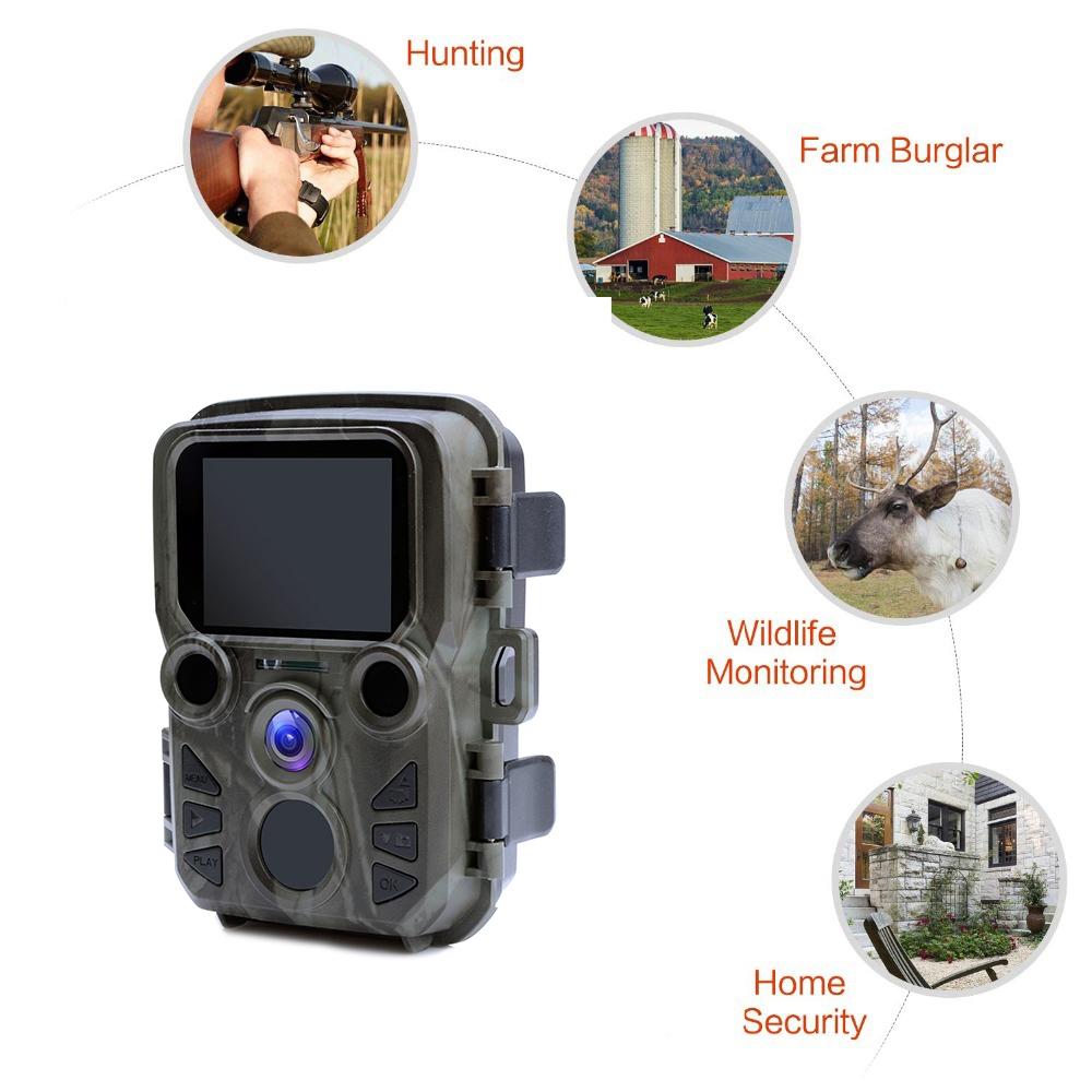 12mp Hd 1080p Mini Hunting Camera for Tracking