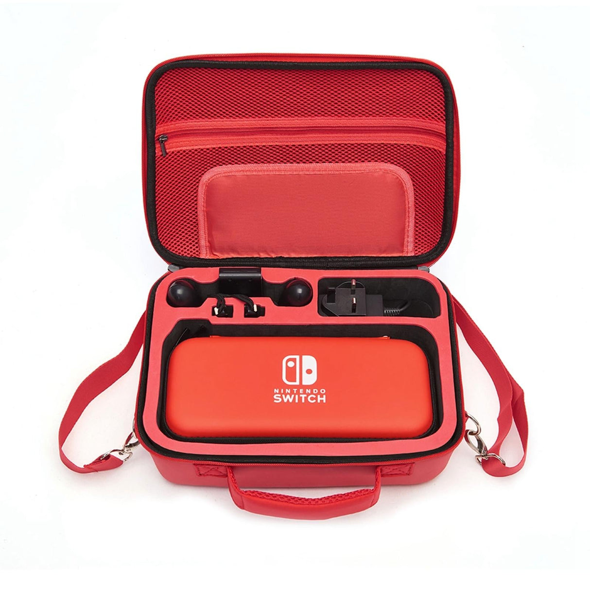 Compact Switch Shoulder Bag with Game Host Storage