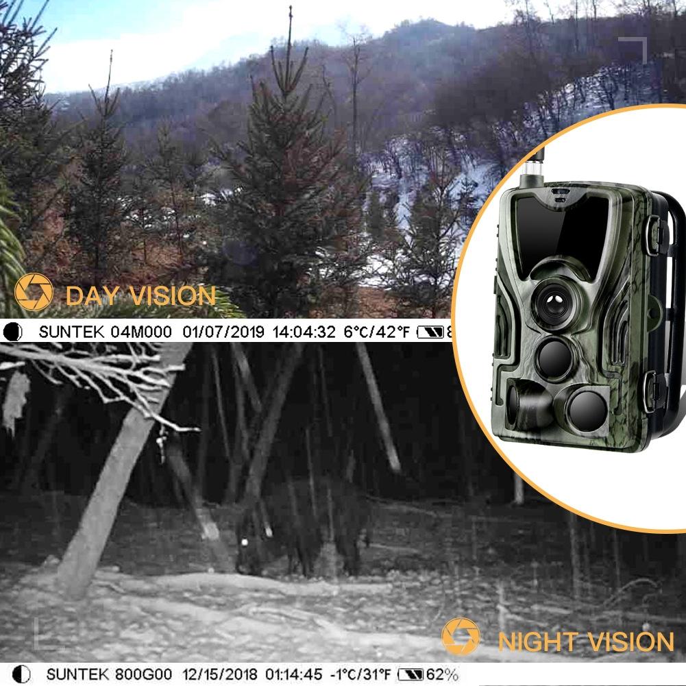 Waterproof Hunting Trail Camera With Night Vision - 120 Degree Pir Angle