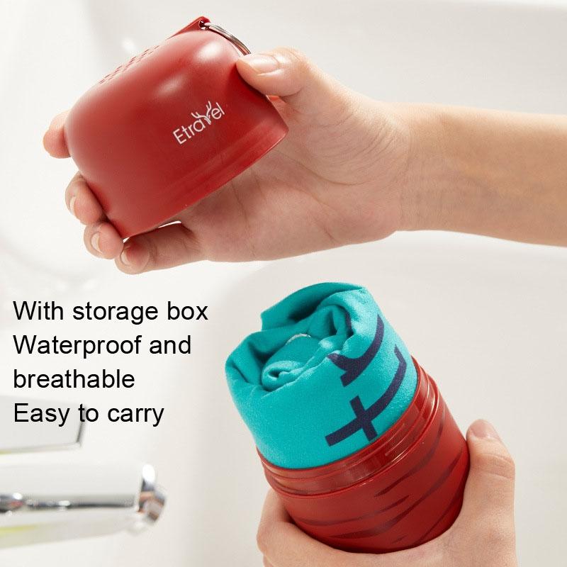 Large Double-sided Fleece Bath Towel - Quick-drying Navy