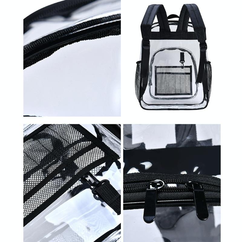 Waterproof Pvc Backpack for Students - Compact and Durable - Candy Colour Green