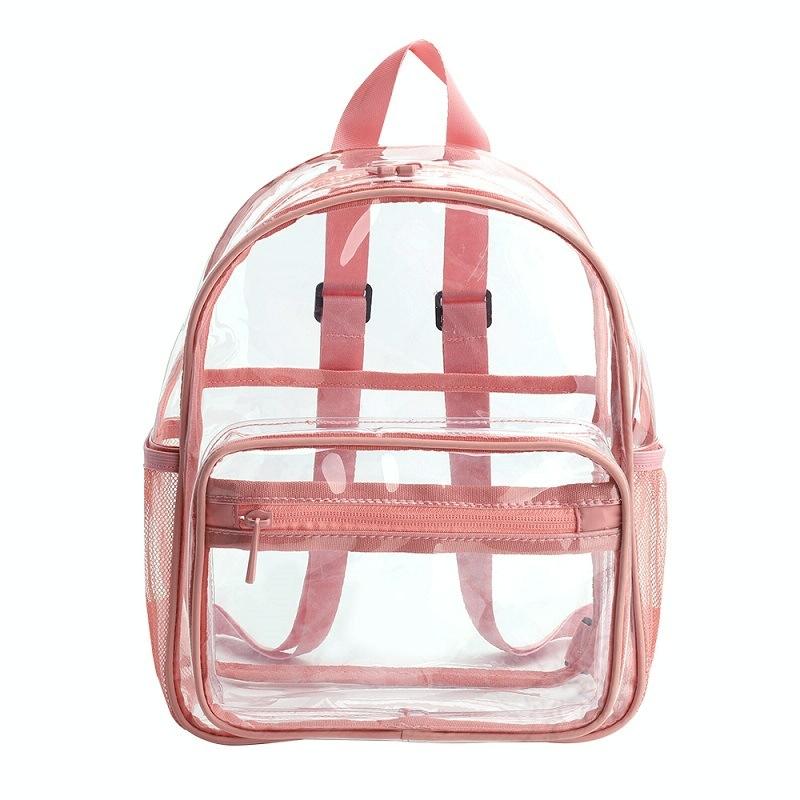 Waterproof Pvc Backpack for Students - Compact and Durable - Candy Colour Green