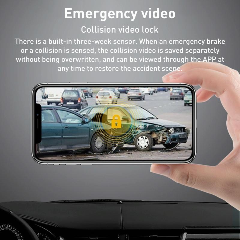 Night Vision Wifi F1 Car Driving Recorder - Hidden Hd