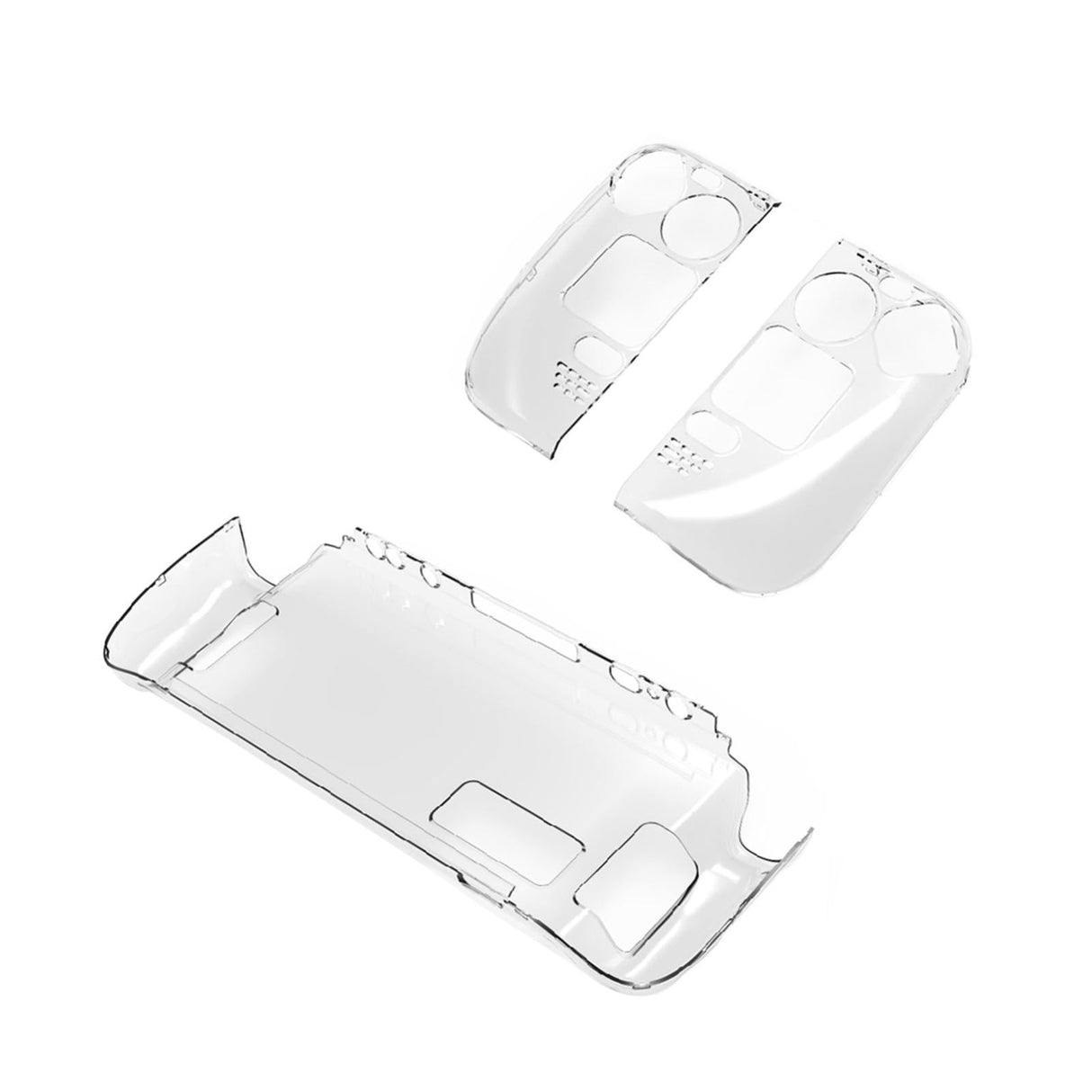 Crystal Hard Shell Case for Game Console - Split Design