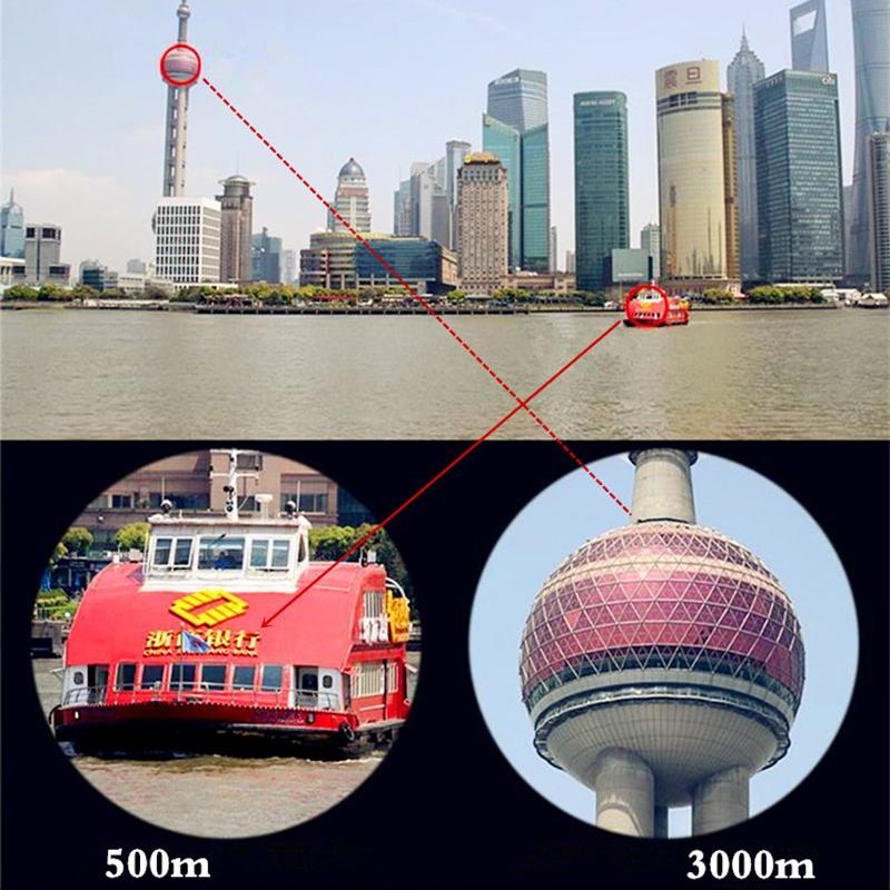 High Definition Dual Focus Monocular Telescope - Portable And Professional