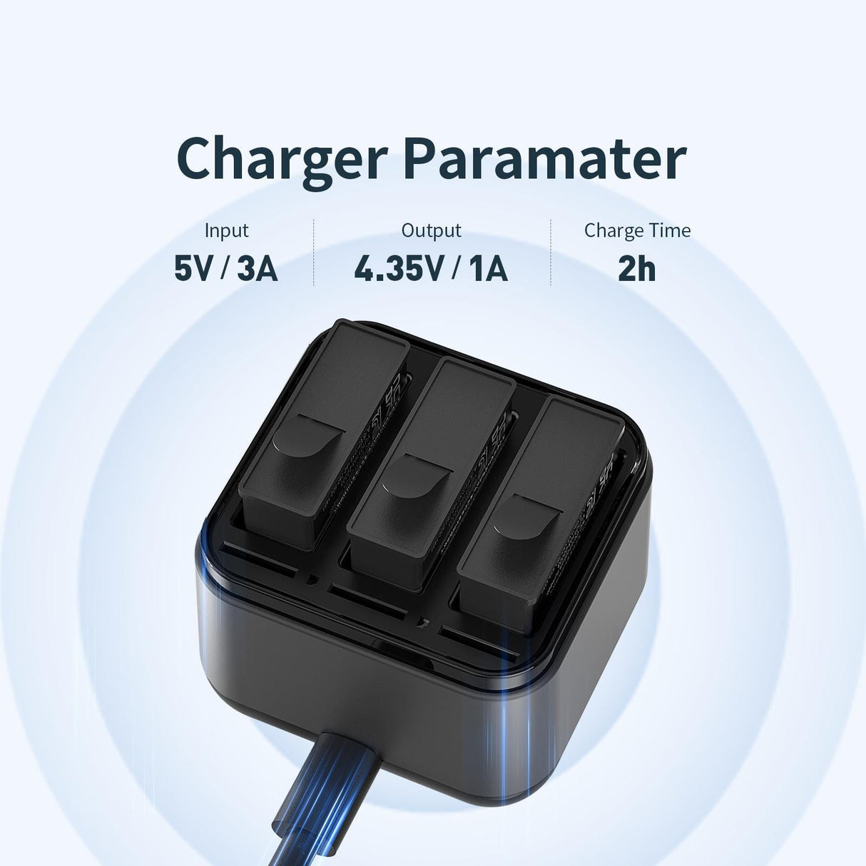 Amagisn Charger Base for Batteries