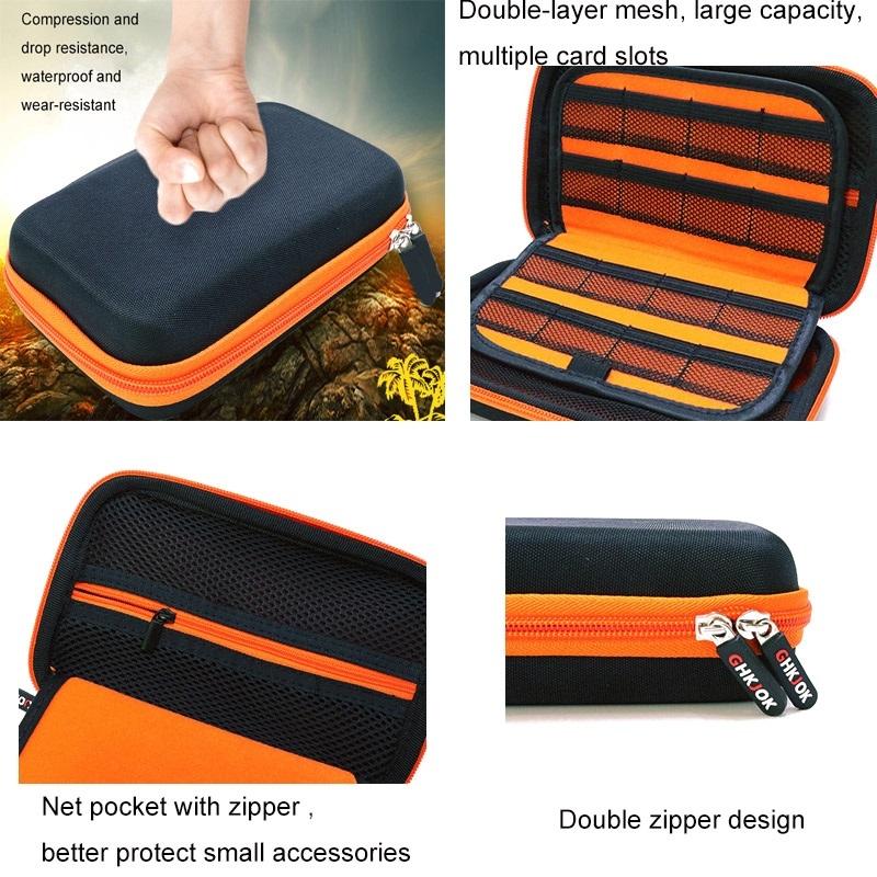 Portable 3ds Game Console Bag with Card Slot