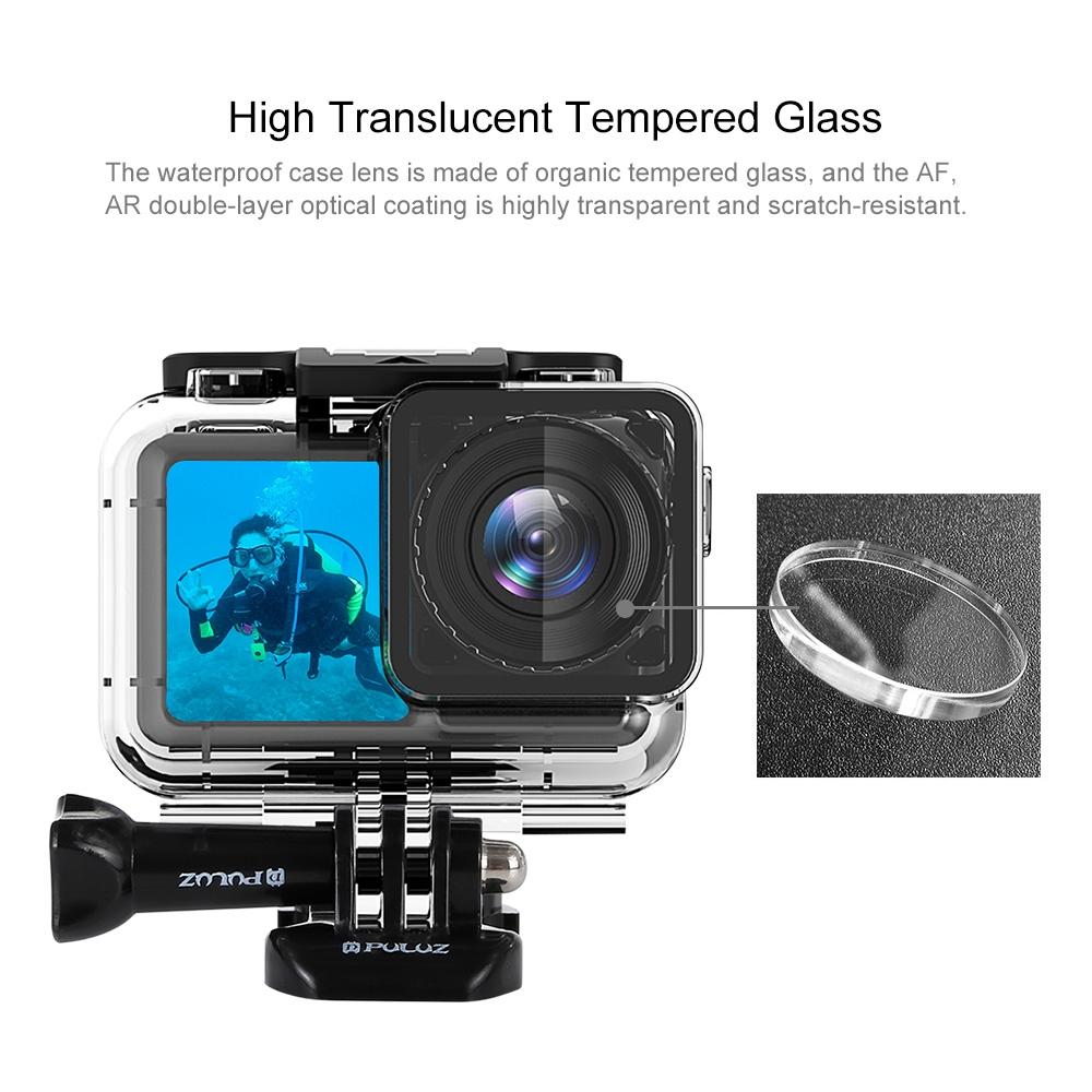Waterproof Diving Case for Dji Action Camera - 61m Depth