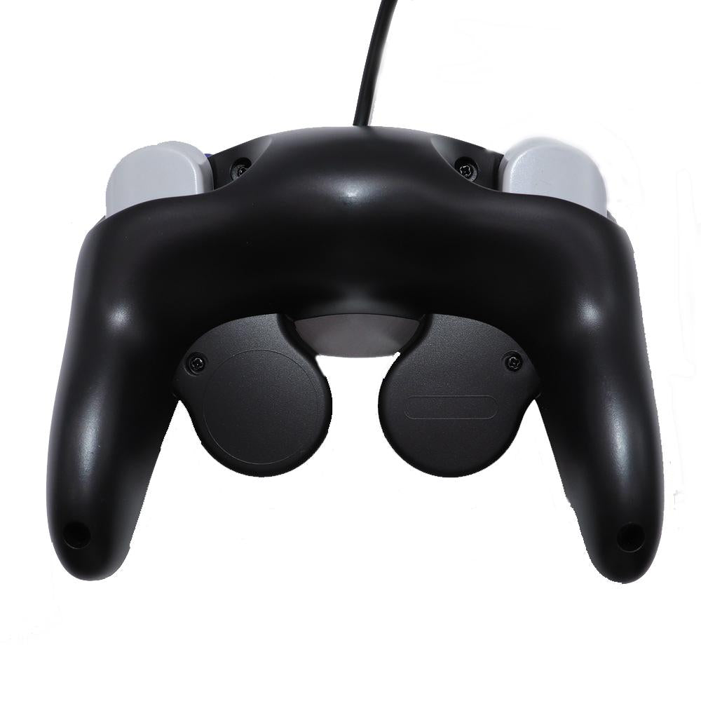 2-pack Wired Vibrating Game Controller for Nintendo Ngc / Wii - Silver