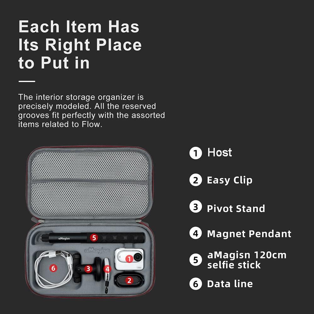 Portable Medium Clutch for Amagisn Accessories