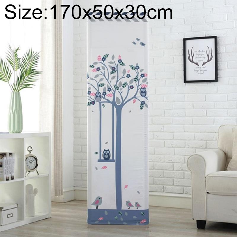 Vertical Cabinet Air Conditioning Dust Cover - All-inclusive 170x50x30cm Swing Design