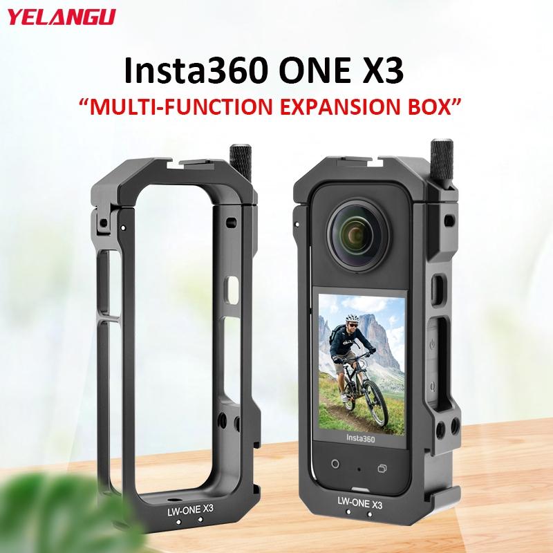 Extended Metal Cage for Insta360 X3 Camera