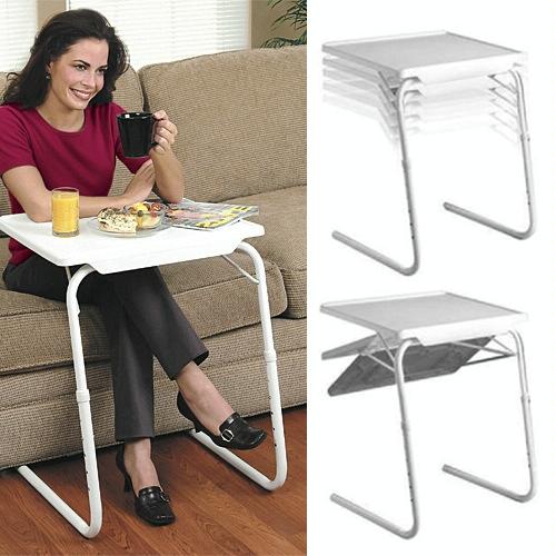 Portable Multi-purpose Laptop Table - Foldable & Adjustable