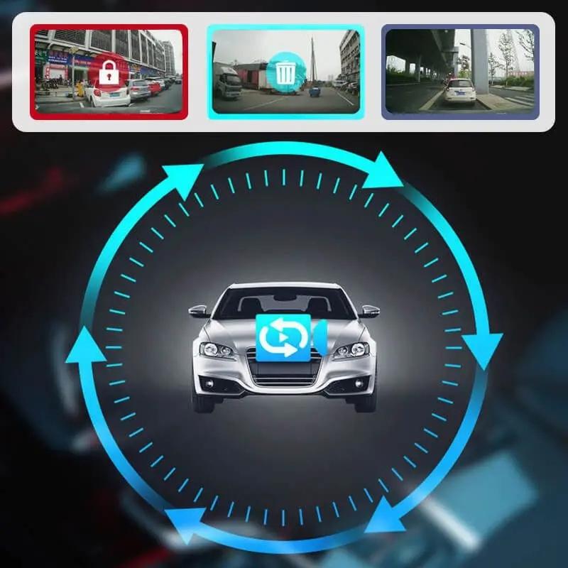 1080p Hd Single Driving Recorder - 3 Inch Car