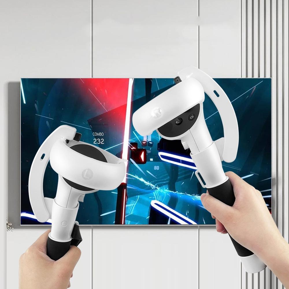 Vr Controllers for Beat Saber on Meta Quest 2 - Long Stick
