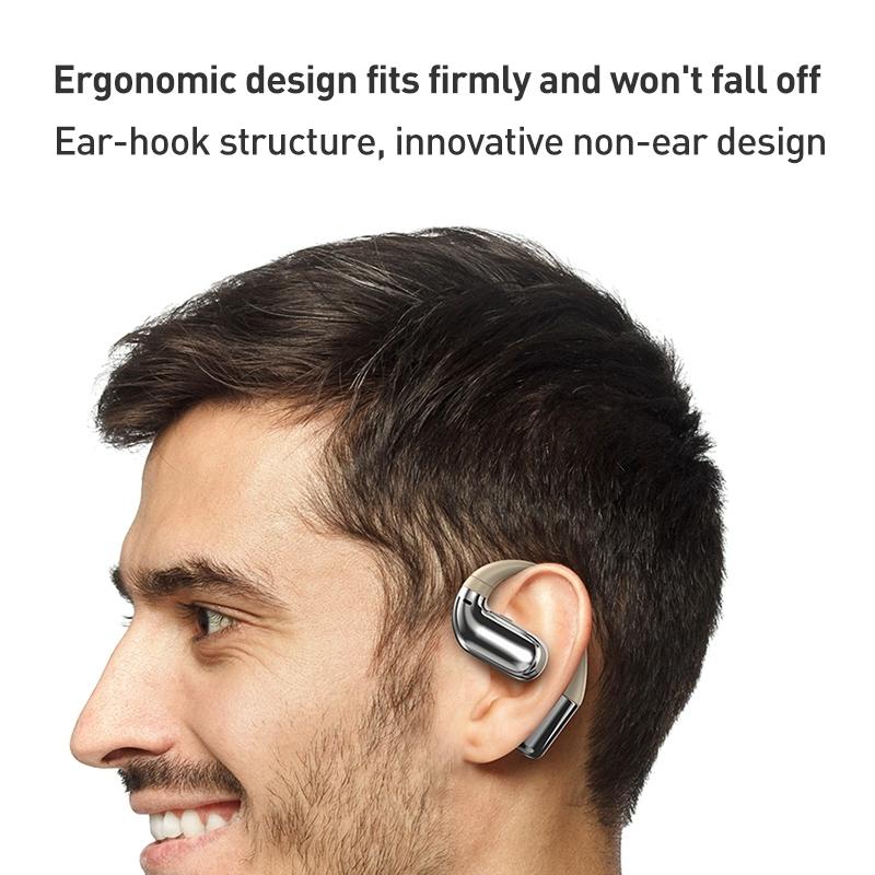 Phantom Open Wireless Bluetooth Earphones - Zga Gs13 - Black