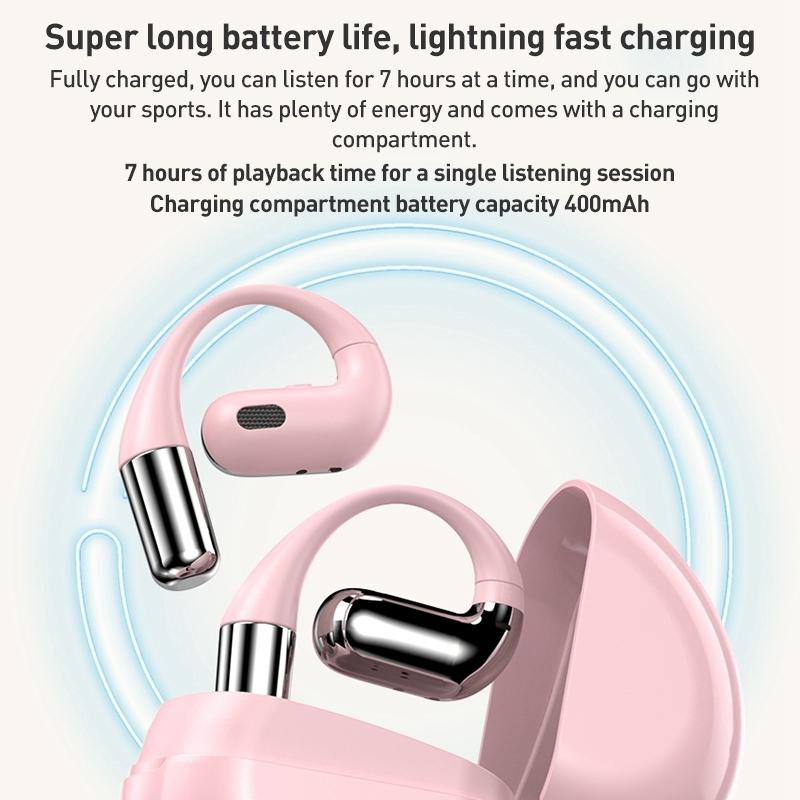 Phantom Open Wireless Bluetooth Earphones - Zga Gs13 - Black