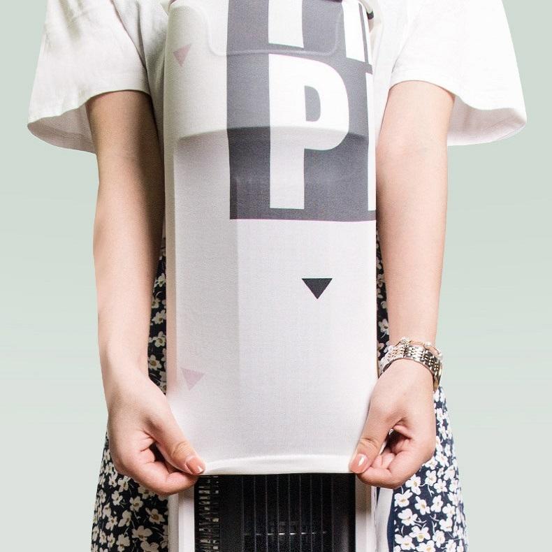 Universal Dust-proof Fan Cover - Size l Vertical - Green Leaf - S