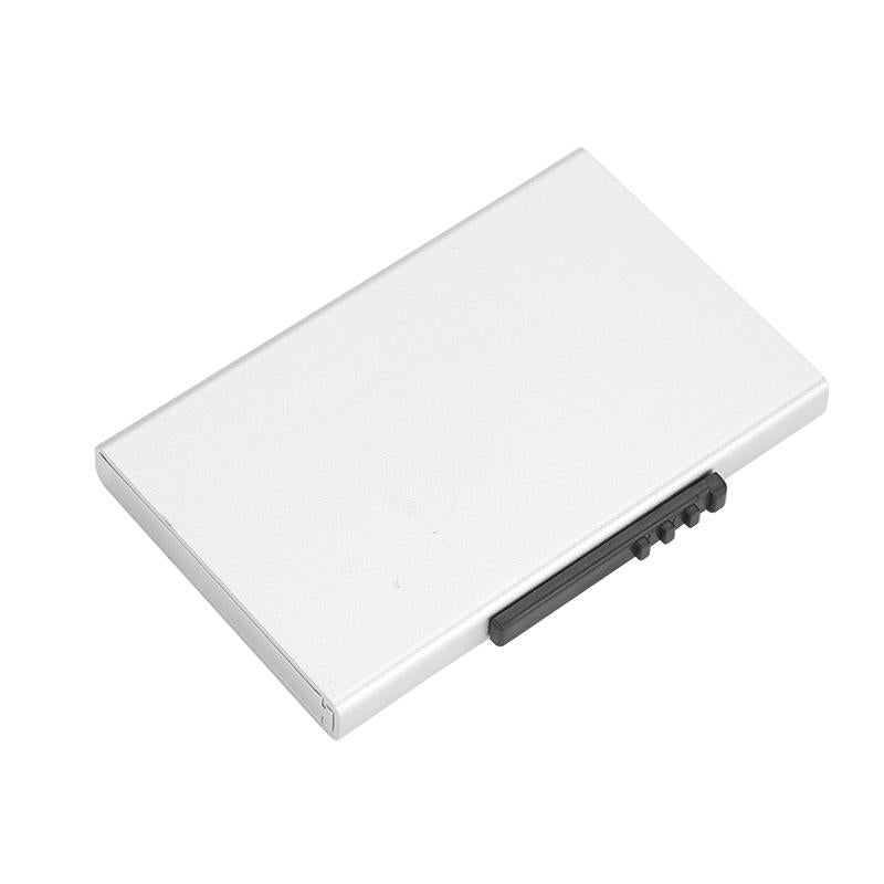Aluminum Rfid Blocking Credit Card Holder - Red