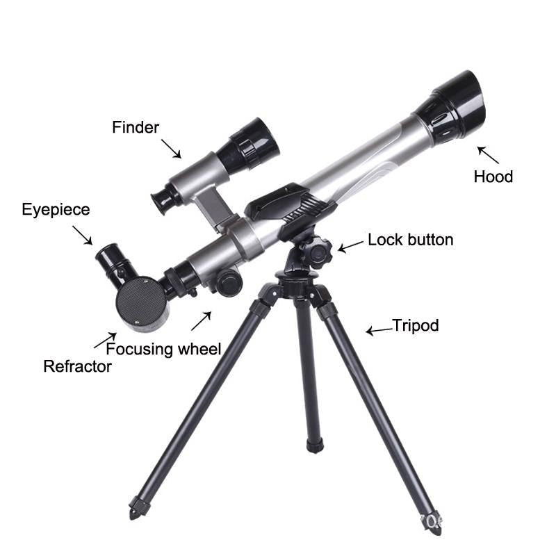 20x-40x Hd Astronomical Telescope with Multi-eyepiece - Show Model