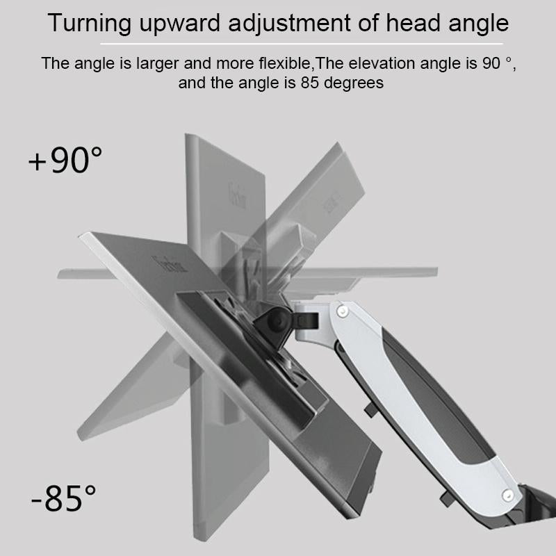 Gas Spring Wall-mounted Monitor Stand - Factory Design