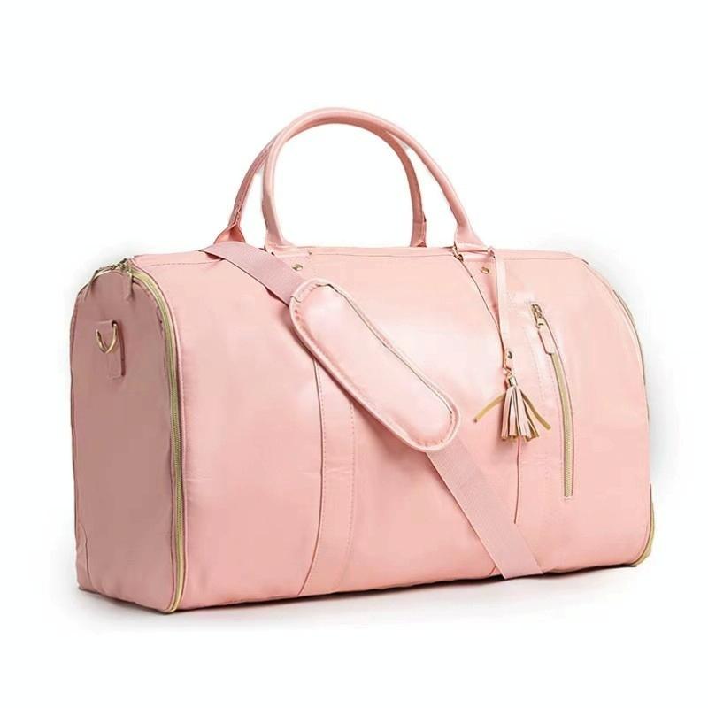 Portable Fitness and Outdoor Storage Bag - Pink