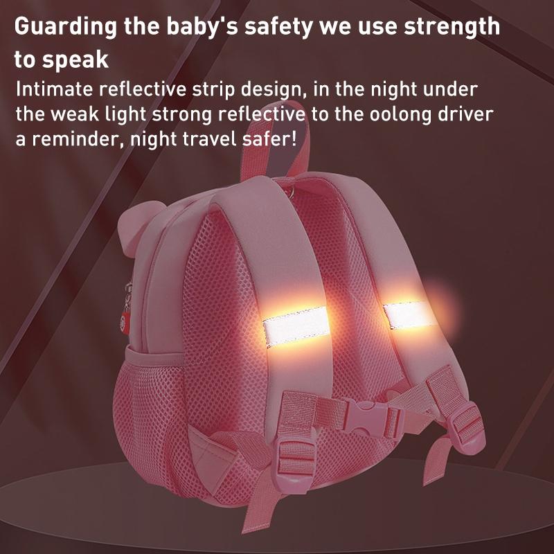 Kids' Cartoon Anti-lost Backpack - Colourful Design - Smart Rabbit