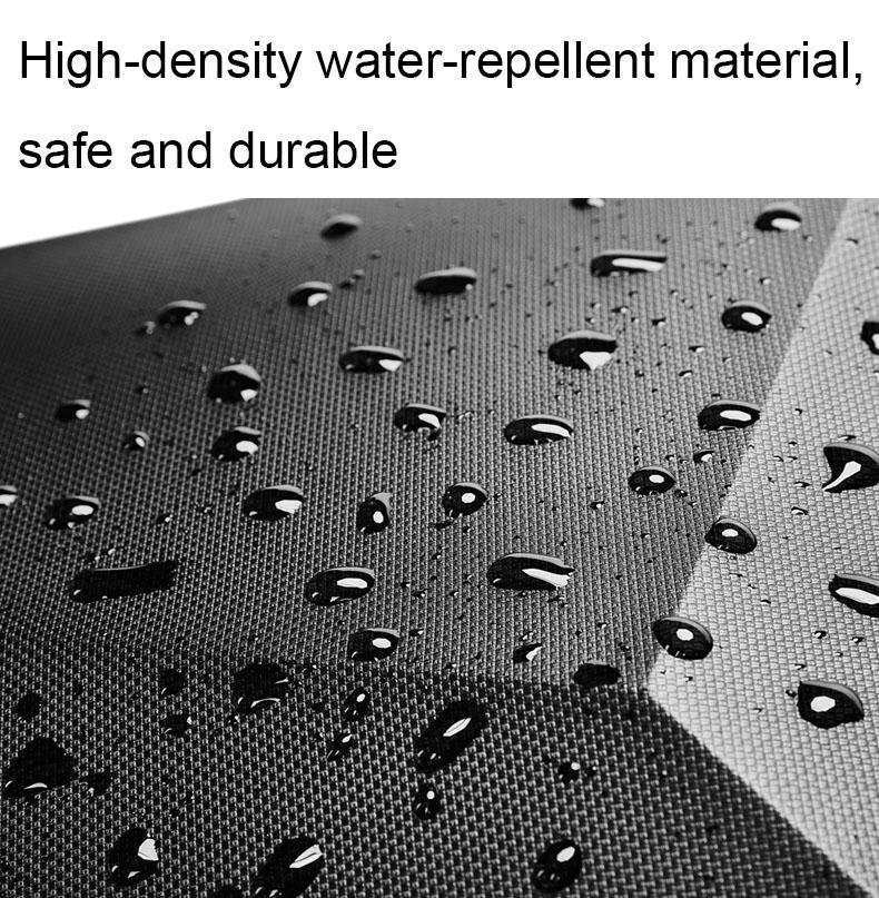 Expandable Usb Laptop Backpack for Business Travel - Black