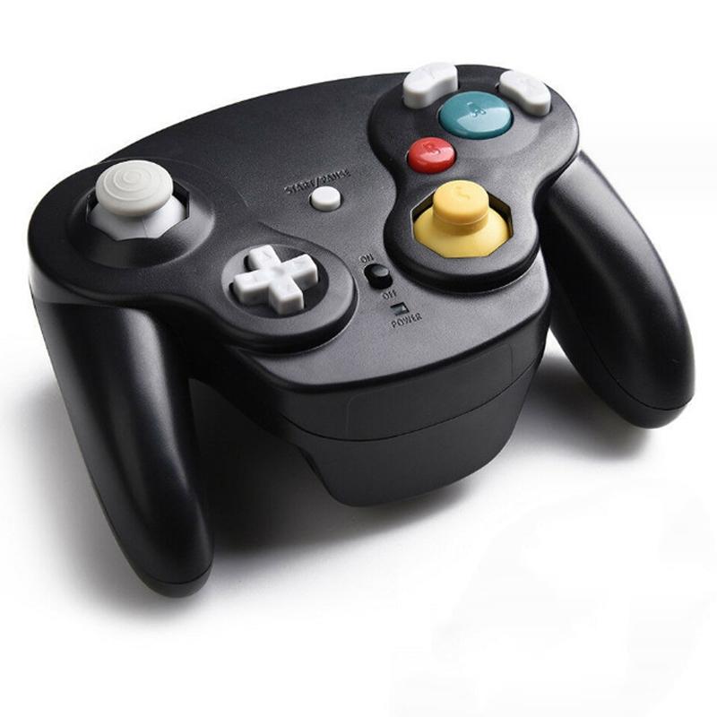 Wireless Gamepad for Wii and Ngc - 2.4g Compatible - Black