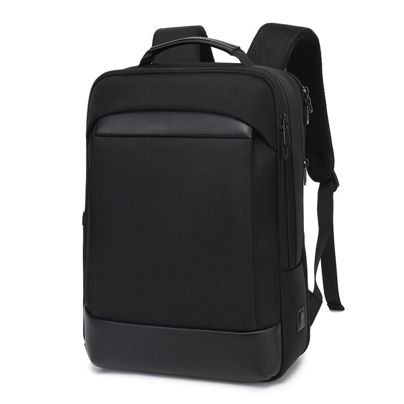 18 Inch Waterproof Double Shoulder Backpack With Usb Black