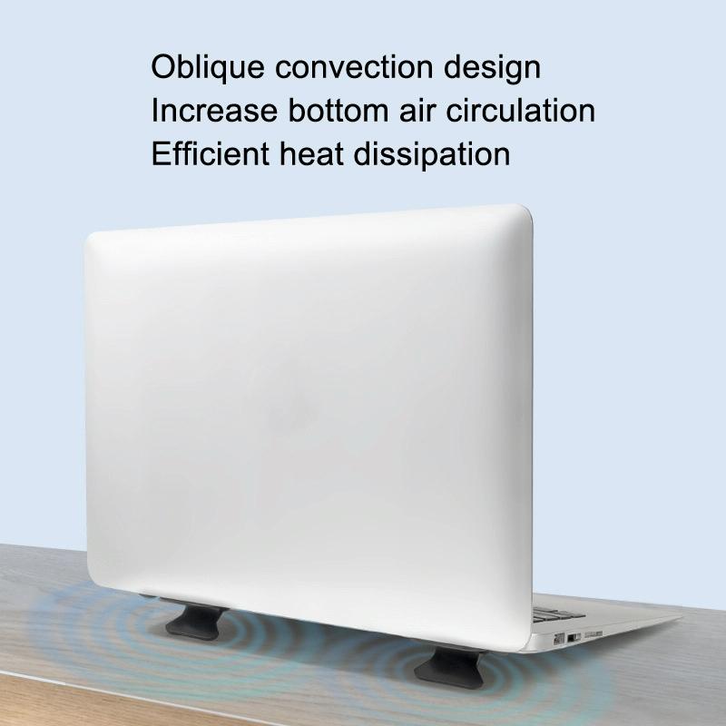 Foldable Laptop Stand - Portable and Compact - White